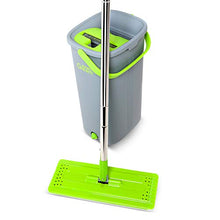 Carica l'immagine nel visualizzatore di Gallery, Easygleam Set Mocio Lavapavimenti e Secchio | Mop Pavimenti in Microfibra |...