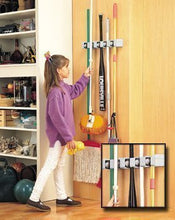Carica l'immagine nel visualizzatore di Gallery, Home-Neat Portascope e Portaspazzole Muro Montato, per Garage, Cucina,... - Ilgrandebazar
