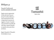 Carica l'immagine nel visualizzatore di Gallery, Tamashii Bracciale Tibetano Buddista Agata Ocean Blue BHS900-31 MainApps - Ilgrandebazar