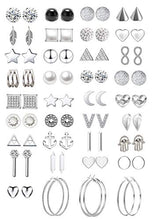 Carica l'immagine nel visualizzatore di Gallery, GUUTUUG 42 Paia Assortiti Orecchini Multipli Gioielli con Carta... - Ilgrandebazar