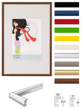 Carica l'immagine nel visualizzatore di Gallery, Walther New Lifestyle, Cornice in Plastica, Nero, 20 x 30 cm 20 x 30 cm, Nero - Ilgrandebazar