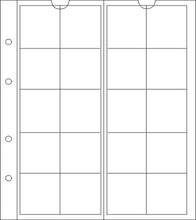 Carica l'immagine nel visualizzatore di Gallery, 5 Numismatic Prophila Kobra Coin Sheets, 20 Pockets up to 34 mm Ø, e.g. 5... - Ilgrandebazar