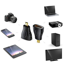Carica l'immagine nel visualizzatore di Gallery, deleyCON HDMI Adattatore Micro - Connettore su - micro - Ilgrandebazar