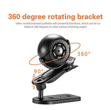 Carica l'immagine nel visualizzatore di Gallery, HD1080P Mini Telecamera Spia Nascosta Micro Spy Cam Camera spia Black