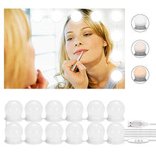 Carica l'immagine nel visualizzatore di Gallery, Luci da Specchio - LED Stile Hollywood per Trucco,12 Lampadine...