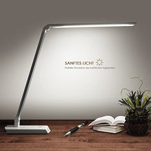 Carica l'immagine nel visualizzatore di Gallery, DECKEY Lampada da Scrivania LED Tavolo Pieghevole Argento - Ilgrandebazar