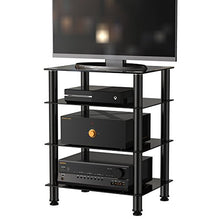 Carica l'immagine nel visualizzatore di Gallery, FITUEYES Supporto HIFI, Mobile 60 x 45,5 x 76,2 cm / Tubo Rotondo - Ilgrandebazar