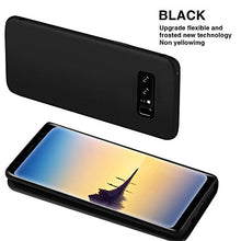 Carica l'immagine nel visualizzatore di Gallery, Infreecs Cover Galaxy Note 8, Silicone Caso Black [Ultra Sottile] Anti Nero - Ilgrandebazar