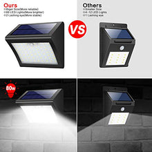 Carica l'immagine nel visualizzatore di Gallery, Luce Solare Esterno, Yacikos 【Super Luminoso】 60 LED Lampada con... - Ilgrandebazar