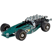 Carica l'immagine nel visualizzatore di Gallery, MECCANO by Erector 5 in 1 Roadster Pull Back Car Building Kit, STEM 175 pezzi - Ilgrandebazar