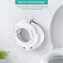 Carica l'immagine nel visualizzatore di Gallery, BAMNY Riduttore per WC Bambini, Forma Ergonomica, Ergonomico Bianco