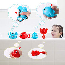 Carica l'immagine nel visualizzatore di Gallery, BBLIKE Giochi Piscina Bambini 5 Pezzi, Bagnetto Neonato con Stazione...