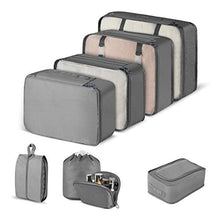 Carica l'immagine nel visualizzatore di Gallery, CISHANJIA Organizer Valigie Set di 8 Cubo Viaggio Cubi Imballaggio con...