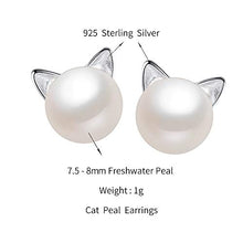 Carica l'immagine nel visualizzatore di Gallery, WikiMiu Orecchini da Donna in Argento 925 a Forma di Gatto, Gioielli Moda... - Ilgrandebazar
