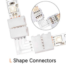 Carica l'immagine nel visualizzatore di Gallery, SIGHTLING 5050 Kit di connettori per strisce LED RGB a 4 pin di... - Ilgrandebazar