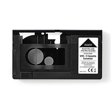Carica l'immagine nel visualizzatore di Gallery, Nedis Convertitore di nastri VHS-C D e a VHS Plug &amp;