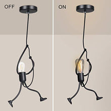 Carica l'immagine nel visualizzatore di Gallery, DAXGD Ferro Lampada a sospensione, lampadari creativi del lampadario di...