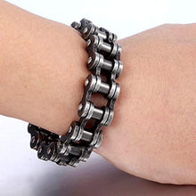 Carica l'immagine nel visualizzatore di Gallery, KUSTOM FACTORY Bracciale Uomo Catena Moto - Ilgrandebazar