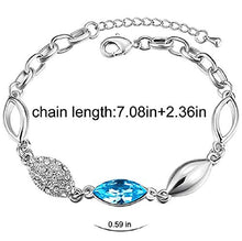 Carica l'immagine nel visualizzatore di Gallery, INTVN Set di Gioielli in Cristallo, Collana Orecchini Bracciali Crystal A - Ilgrandebazar