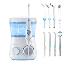 Carica l'immagine nel visualizzatore di Gallery, Idropulsore Dentale Professionale,TUREWELL Irrigatore Orale Getto Bianco