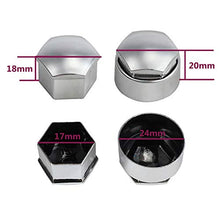 Carica l'immagine nel visualizzatore di Gallery, AUTOUTLET 20Pcs Copridadi per Pneumatici Tappo a Vite ruota cromati... - Ilgrandebazar