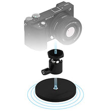 Carica l'immagine nel visualizzatore di Gallery, Sabrent Rubber-Coated Magnetic Mount for Action Cam/Cameras and Small DSLR...