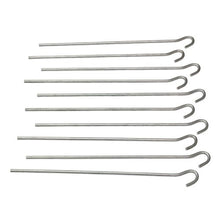 Carica l'immagine nel visualizzatore di Gallery, 10T - Set PEG IT 10RD-25SV, di picchetti, 25 cm, Colore: Argento