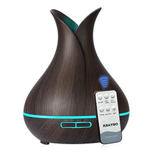 Carica l'immagine nel visualizzatore di Gallery, KBAYBO Controllo remoto Diffusore Aromaterapia Aria Umidificatore Vaso Scuro