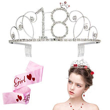 Carica l'immagine nel visualizzatore di Gallery, Vordas Welecoco Tiara Birthday Corona Compleanno, Compleanno 18 Anni Corona,... - Ilgrandebazar