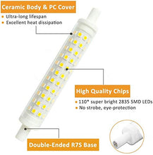 Carica l'immagine nel visualizzatore di Gallery, R7S LED 118mm Slim 15W, 15W 118mm(non dimmerabile), Bianco Calda - Ilgrandebazar