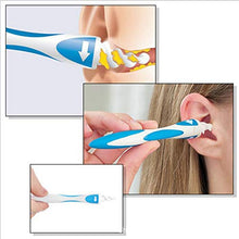 Carica l'immagine nel visualizzatore di Gallery, Pulitore Orecchie con 16 Testine Sostituibili in Silicone, Detergente per...