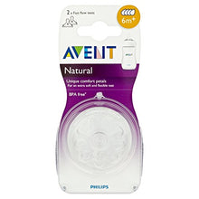 Carica l'immagine nel visualizzatore di Gallery, Philips Avent Natural SCF654/27 Tettarelle Flusso Veloce, 3 Fori 6 Mesi+ - Ilgrandebazar
