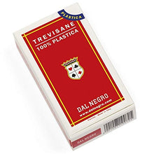 Carica l'immagine nel visualizzatore di Gallery, Dal Negro Trevisane Carte da Gioco Regionali, Astuccio Rosso, Colore, 15005