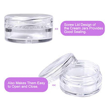 Carica l'immagine nel visualizzatore di Gallery, 50 Pezzi Contenitori Cosmetici, Contenitore Cosmetico Barattoli Plastica...