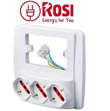 Carica l'immagine nel visualizzatore di Gallery, Multipresa parete EMILIA SMART 3 prese schuko, bianco - Ilgrandebazar
