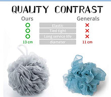 Carica l'immagine nel visualizzatore di Gallery, Shower Ball Anlising Mesh Brush Spugna da doccia massaggiante spugna... - Ilgrandebazar