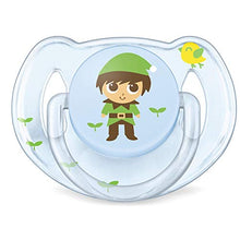 Carica l'immagine nel visualizzatore di Gallery, Philips Avent SCF169/47 Succhietti Classic "Fairy garden" Elfo e Draghetto,...
