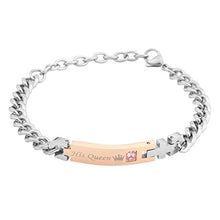 Carica l'immagine nel visualizzatore di Gallery, Zysta Braccialetto d'Amore Bracciali per Coppia lovers lui &amp; lei...