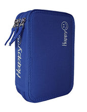 Carica l'immagine nel visualizzatore di Gallery, Tecnoteam HAPPY352478 Astuccio 3 Zip, Blu - Ilgrandebazar