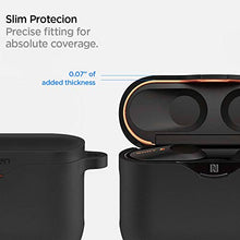 Carica l'immagine nel visualizzatore di Gallery, Spigen Silicone Fit Custodia Compatiblile con Sony WF-1000XM3 - Nero