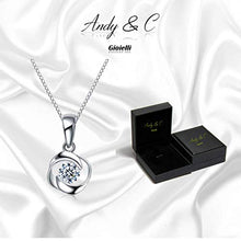 Carica l'immagine nel visualizzatore di Gallery, Andy &amp; C Infinity Collana Donna Ragazza Argento 925 Cristalli Pendente Mamma... - Ilgrandebazar