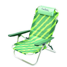 Carica l'immagine nel visualizzatore di Gallery, Pierre Cardin, Verde, Linea Haiti, Spiaggina Pieghevole Parigi, Mare...