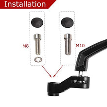 Carica l'immagine nel visualizzatore di Gallery, Evermotor Universal retrovisori specchio Specchietto per moto con marchio 2x... - Ilgrandebazar