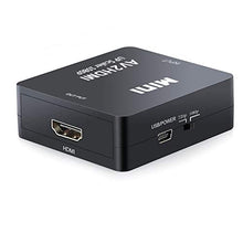 Carica l'immagine nel visualizzatore di Gallery, QGECEN Convertitore da RCA a HDMI, Adattatore Supporta PAL/NTSC...