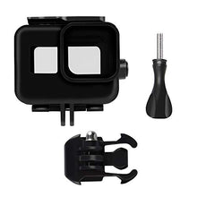 Carica l'immagine nel visualizzatore di Gallery, Custodia Protettiva Impermeabile impermeabile nera (GoPro Hero 8)