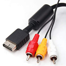 Carica l'immagine nel visualizzatore di Gallery, DIGIFLEX Cavo Audio Video per Sony Playstation 2 e 3 (PS2 e PS3) - 1.8 Metri