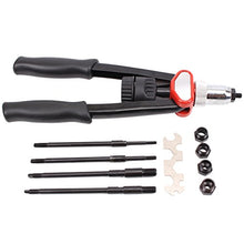 Carica l'immagine nel visualizzatore di Gallery, CCLIFE Pinza rivettatrice professionale con150 rivetti filettati M5 M6 M8... - Ilgrandebazar