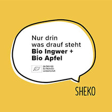 Carica l'immagine nel visualizzatore di Gallery, SHEKO Ginga Bio - 6 shot con estratto di zenzero e mela - Succo ginger ale...