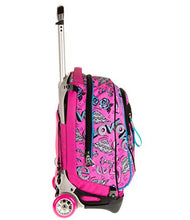 Carica l'immagine nel visualizzatore di Gallery, TROLLEY SEVEN NEW JACK - KEYS - Rosa - SGANCIABILE e LAVABILE - 35 Lt -