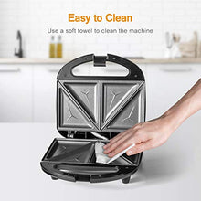 Carica l'immagine nel visualizzatore di Gallery, Tostiera Sandwich Maker, Piastra Per Toast 2 Posti, Sandwichmaker